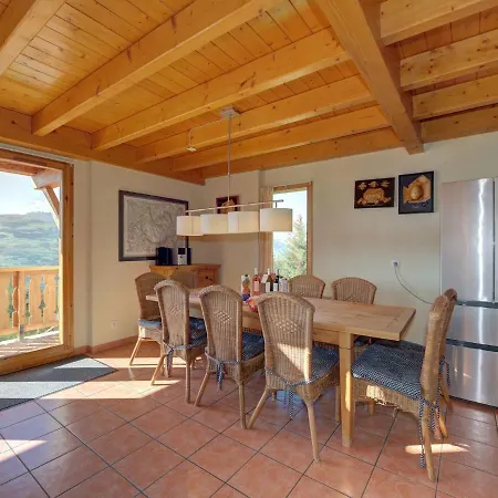 Spacious Chalet In Vallandry With Terrace 샬레 *